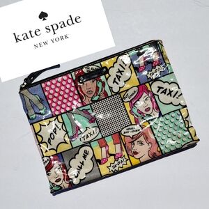 Kate Spade Pop Art Zippered Pouch